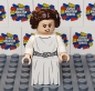 Preview: LEGO Star Wars Figur Princess Leia mit Kleid SW1036