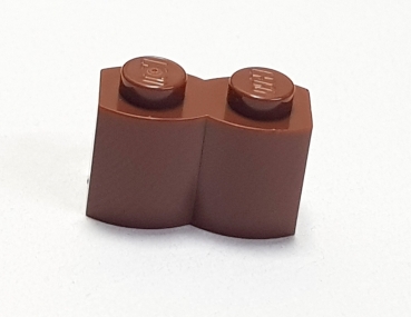 LEGO 30136 1x2 Palisade reddish brown