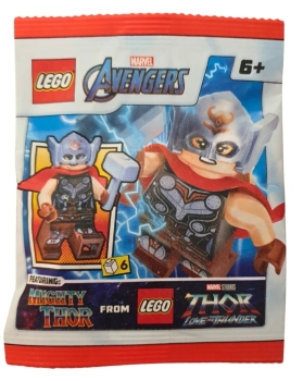 LEGO® Marvel Avengers DC Super Heroes Mighty Thor 242318Paper Bag