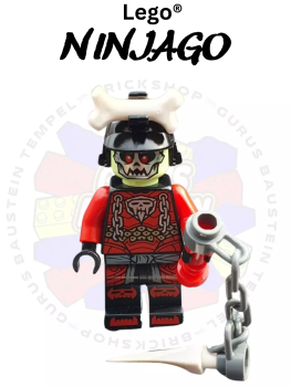 Lego® Ninjago® Figur Bone King njo807 Core Legacy Figure Spinjitzu Ninja