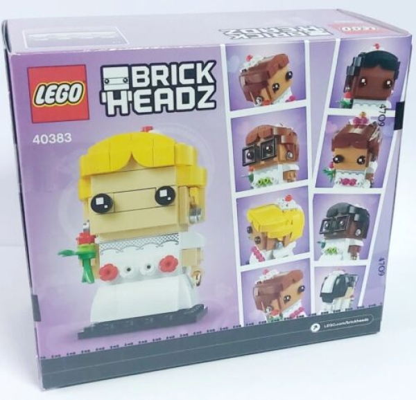 LEGO® Brickhead Braut 40383 Bride Hochzeit BrickHeadz Bride Hochzeitsgeschenk