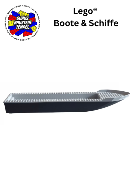 Lego® großer Boot Schiffs Rumpf 45100 schwarz