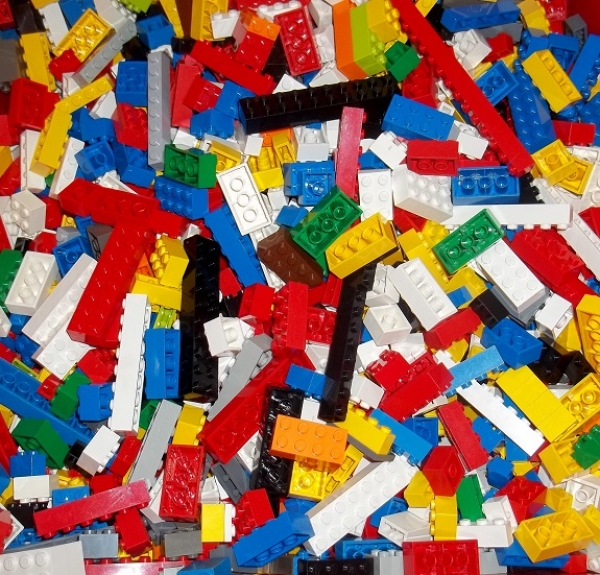 1 Kg Kilo LEGO Basic / Basics Bausteine