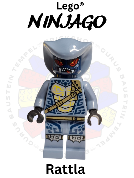 Lego® Ninjago® Figure Schlange Rattla - Legacy njo649
