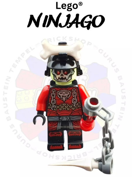 Lego® Ninjago® Figur Bone King njo807 Core Legacy Figure Spinjitzu Ninja