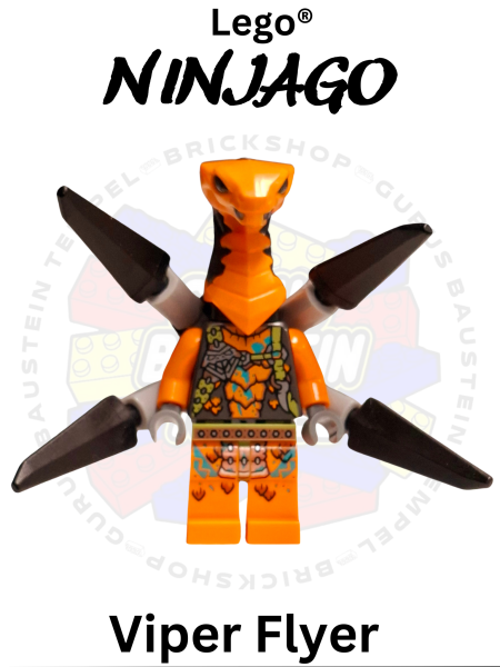 Lego® Ninjago® Figur Schlange Cobra Viper Flyer njo849 Ninja Spinjitzu Figure