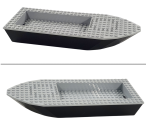 Lego® Boot Schiffsrumpf Schiff Rumpf Polizei 47859