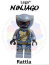 Lego® Ninjago® Figure Schlange Rattla - Legacy njo649